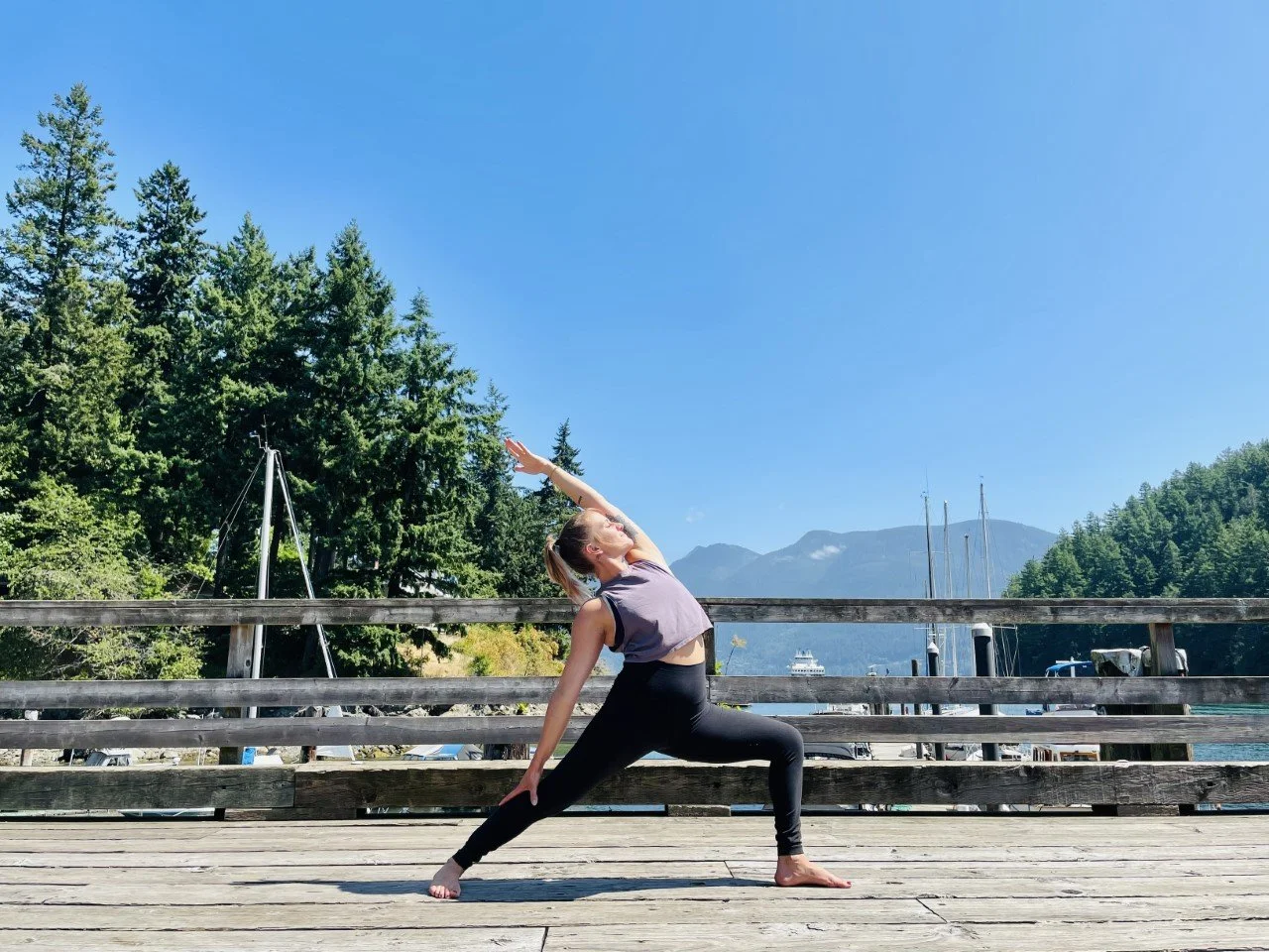 Nectar Yoga on the Pier | Bowen Island  
