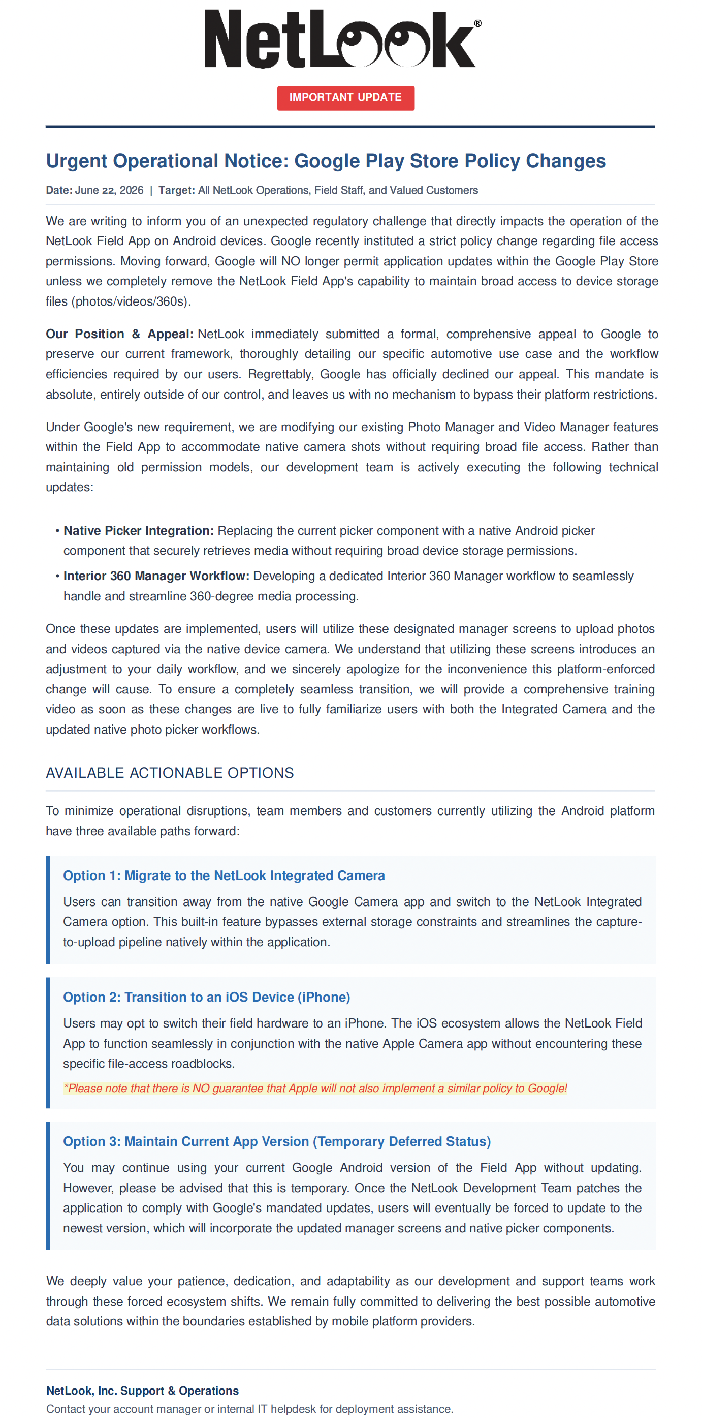 field-app-notice — NetLook