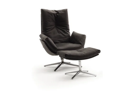 CORDIA&nbsp;LOUNGE CHAIR - SWIVEL BASE AND TILT MECHANISM&nbsp;