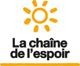 Logo for La chaîne de l'espoir