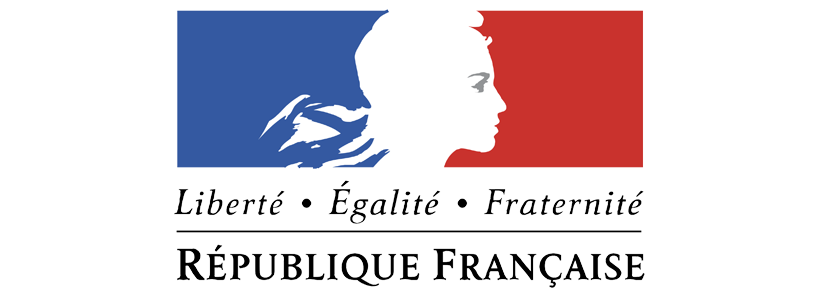 Logo for the Republic of France