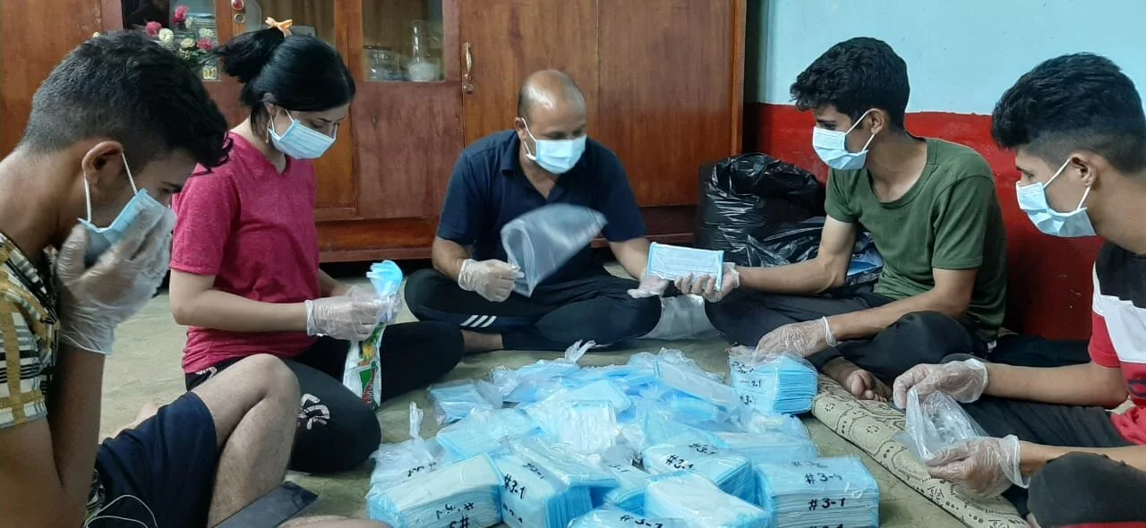 Nadia's Initiative Distributes 100,000 Masks Throughout Sinjar