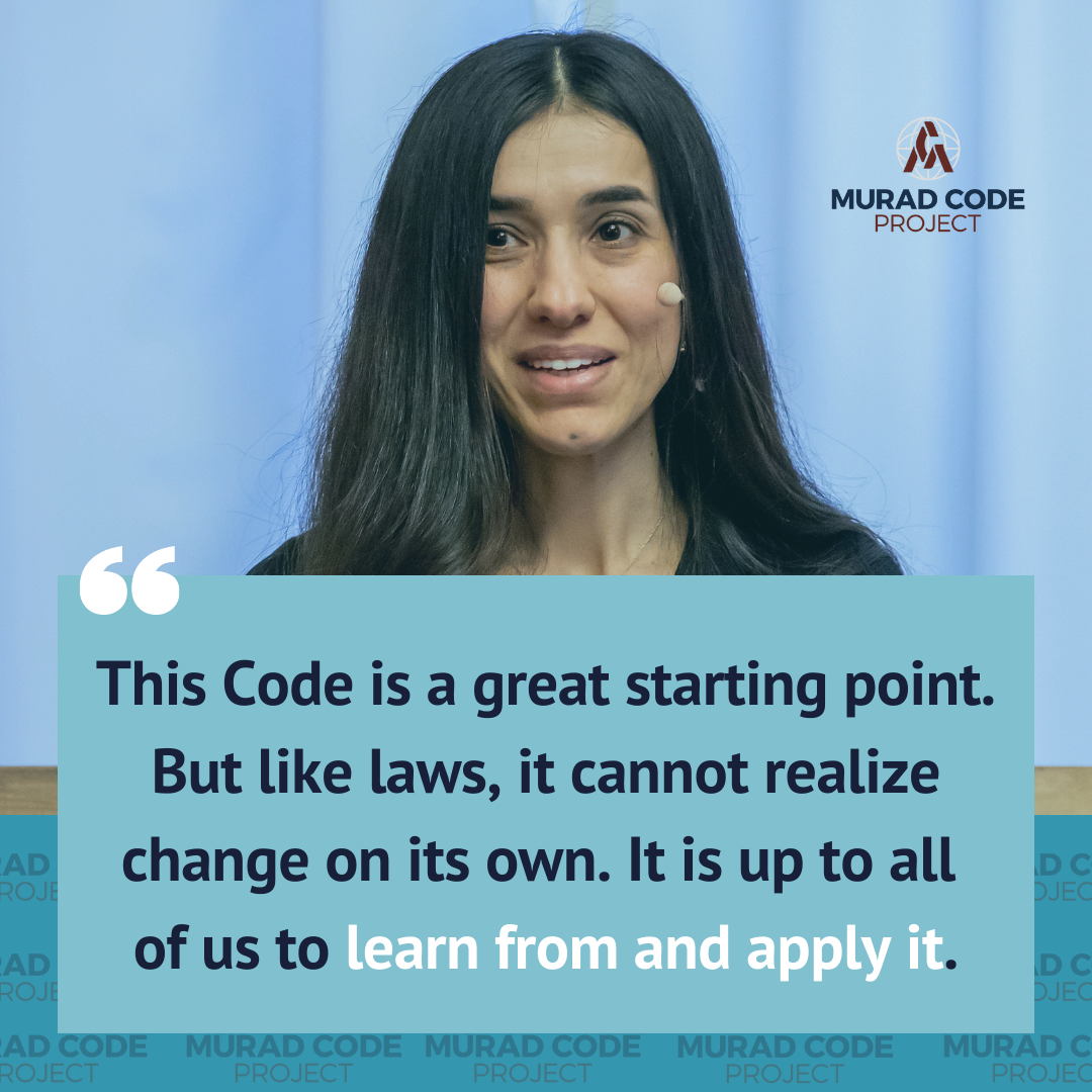 Nadia's Initiative CoHosts inar on Murad Code Project — Nadia's