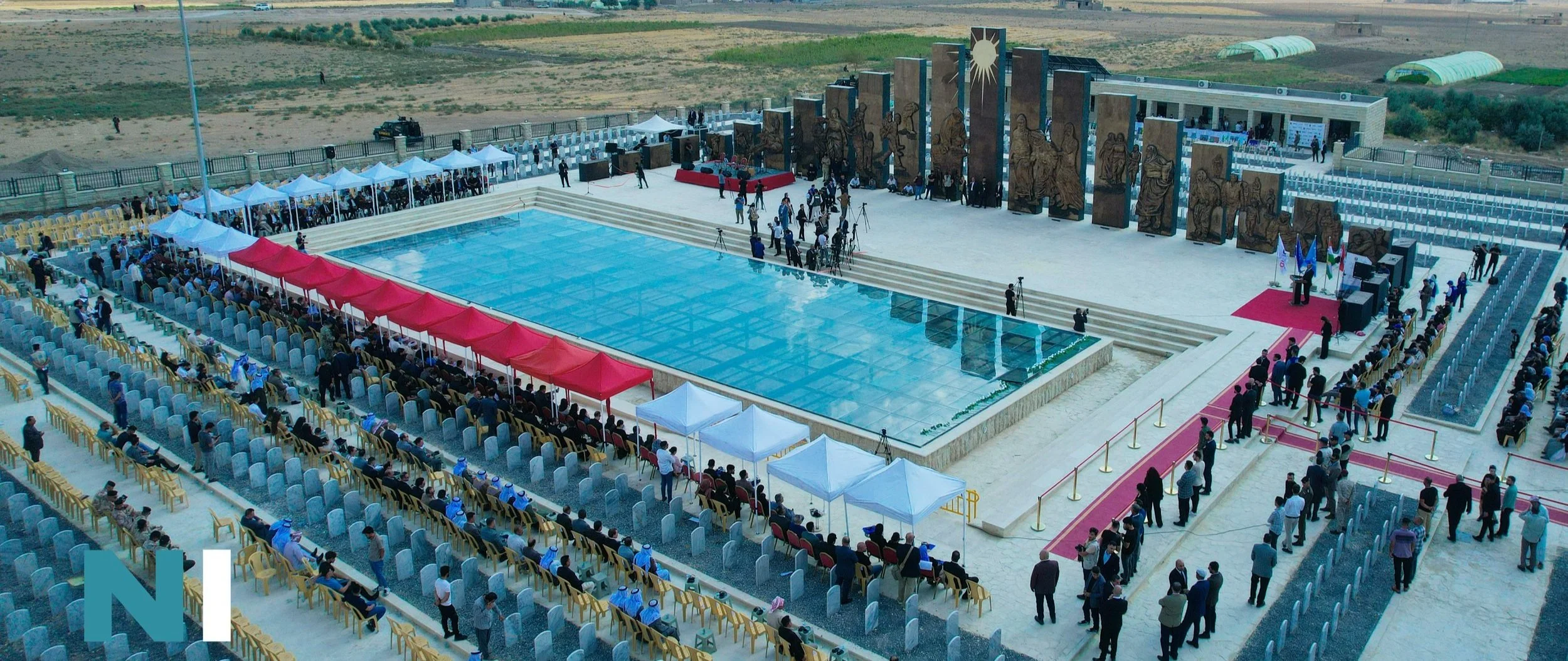 Marking the One Year Anniversary of the Yazidi Genocide Memorial