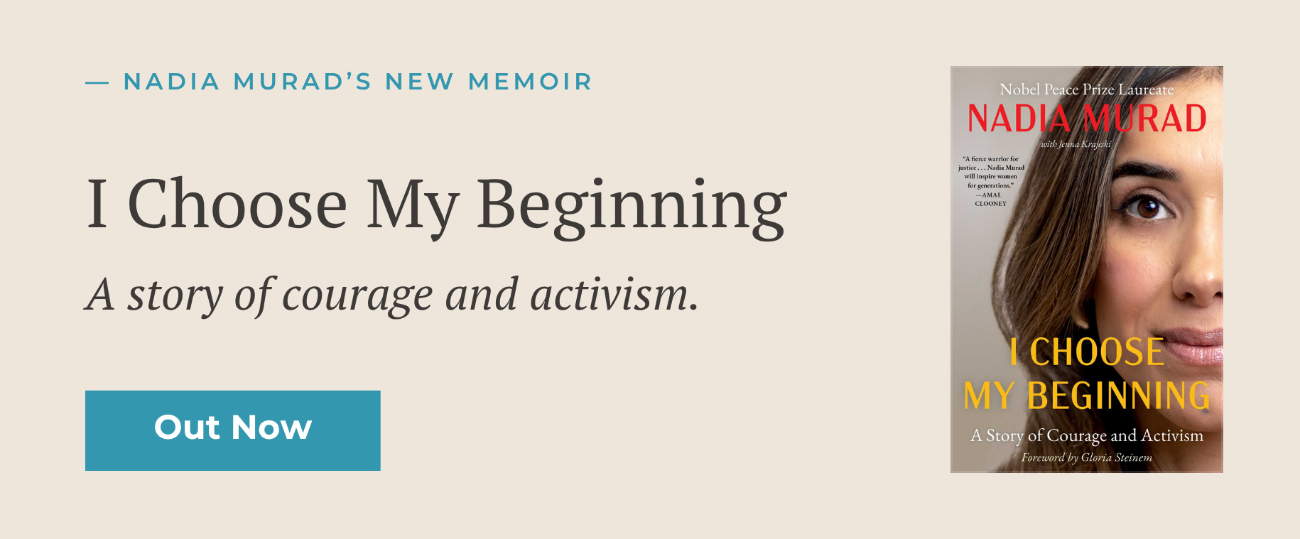 Nadia Murad's New Memoir is Out Now