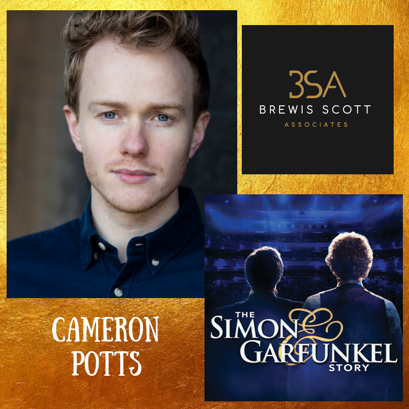 First day of rehearsals for Cameron Potts in The Simon &amp; Garfunkel Story