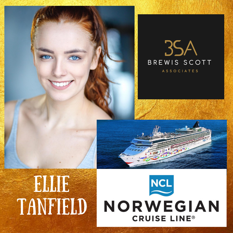 Ellie Tanfield starts rehearsals for Norwegian Cruise Lines
