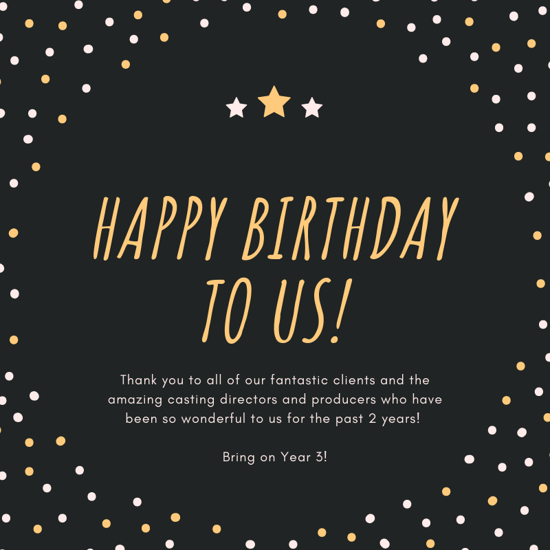 Happy 2nd Birthday to US!