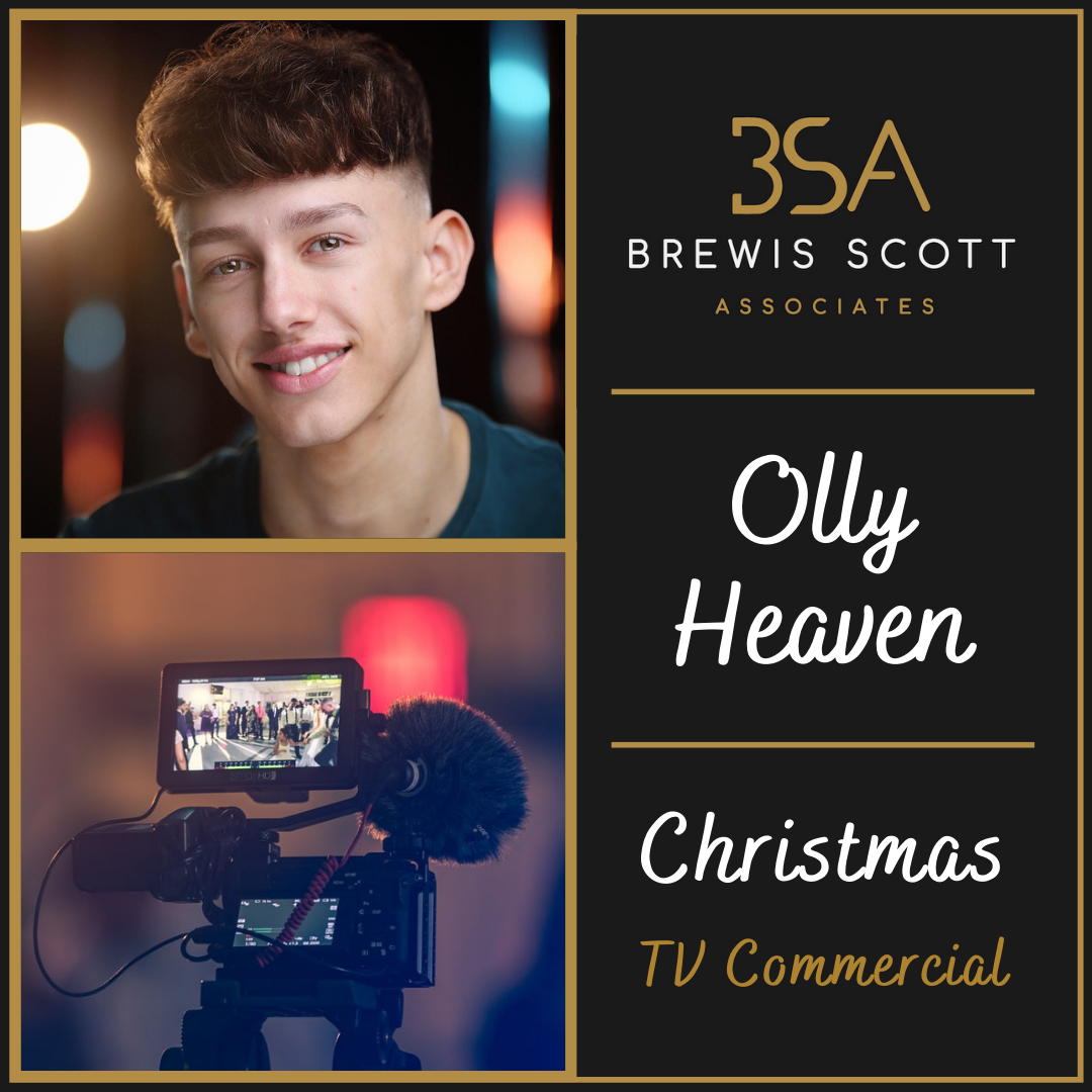 Olly Heaven films a new Christmas TV Commercial