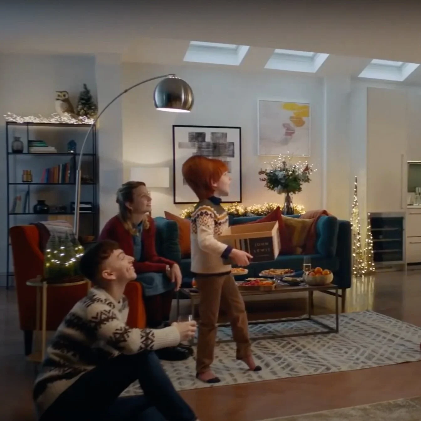 See Olly Heaven in the John Lewis Christmas Commercial