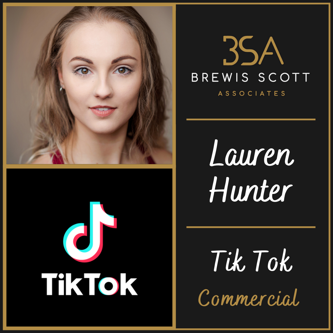 Lauren Hunter films new TikTok Commercial