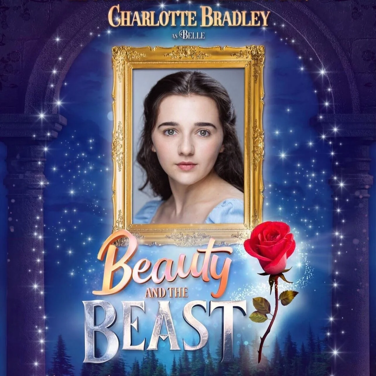 Charlotte Bradley plays Belle this Christmas in Beauty and the Beast
