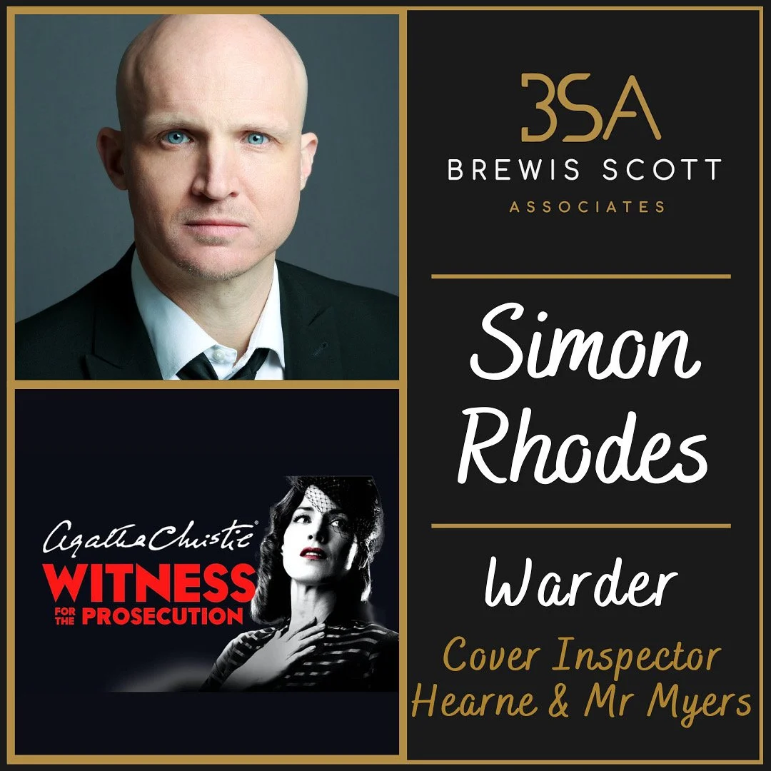 Simon Rhodes joins the London cast of Witness for the Prosecution