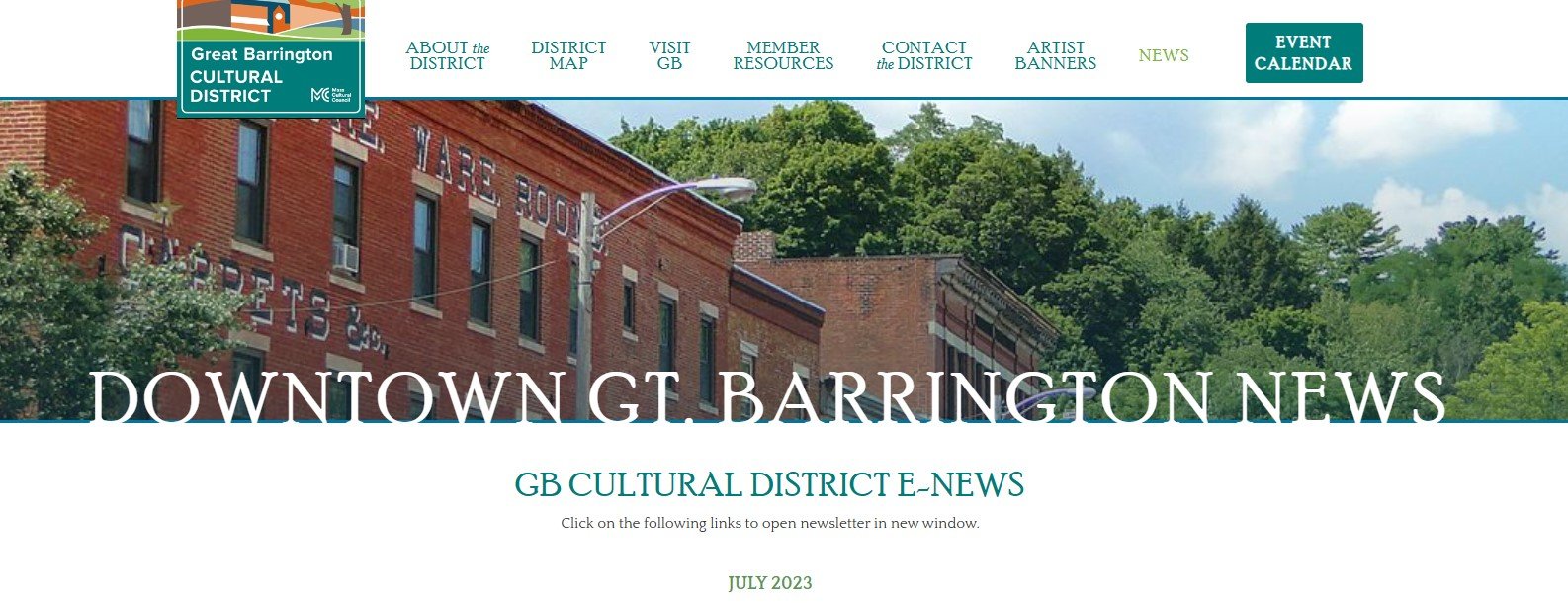 GB Cultural District News