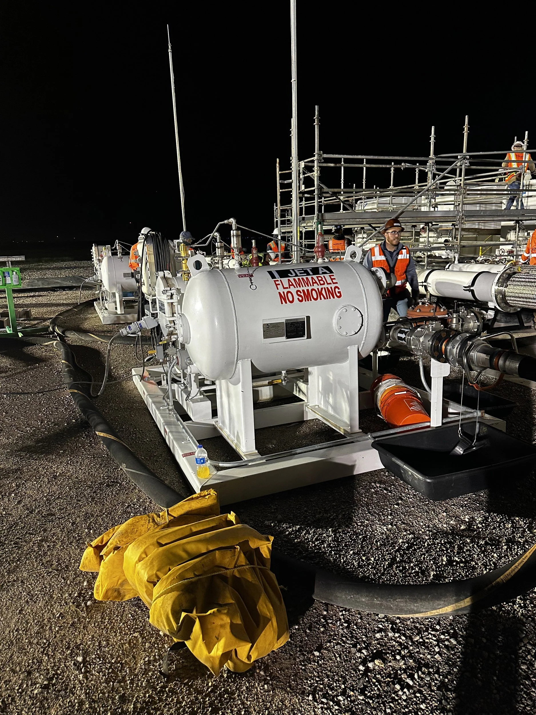 Jet fuel project, Denver International Airport