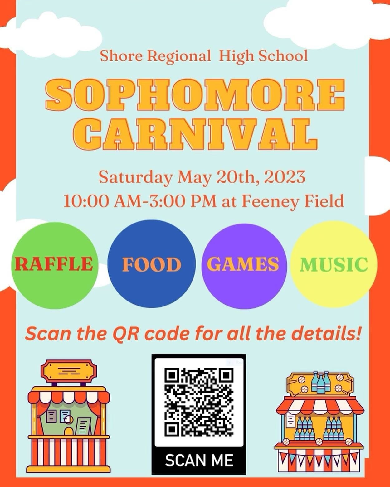 We are so excited to be invited to the Shore Regional Sophomore Carnival this weekend!  Come see us!