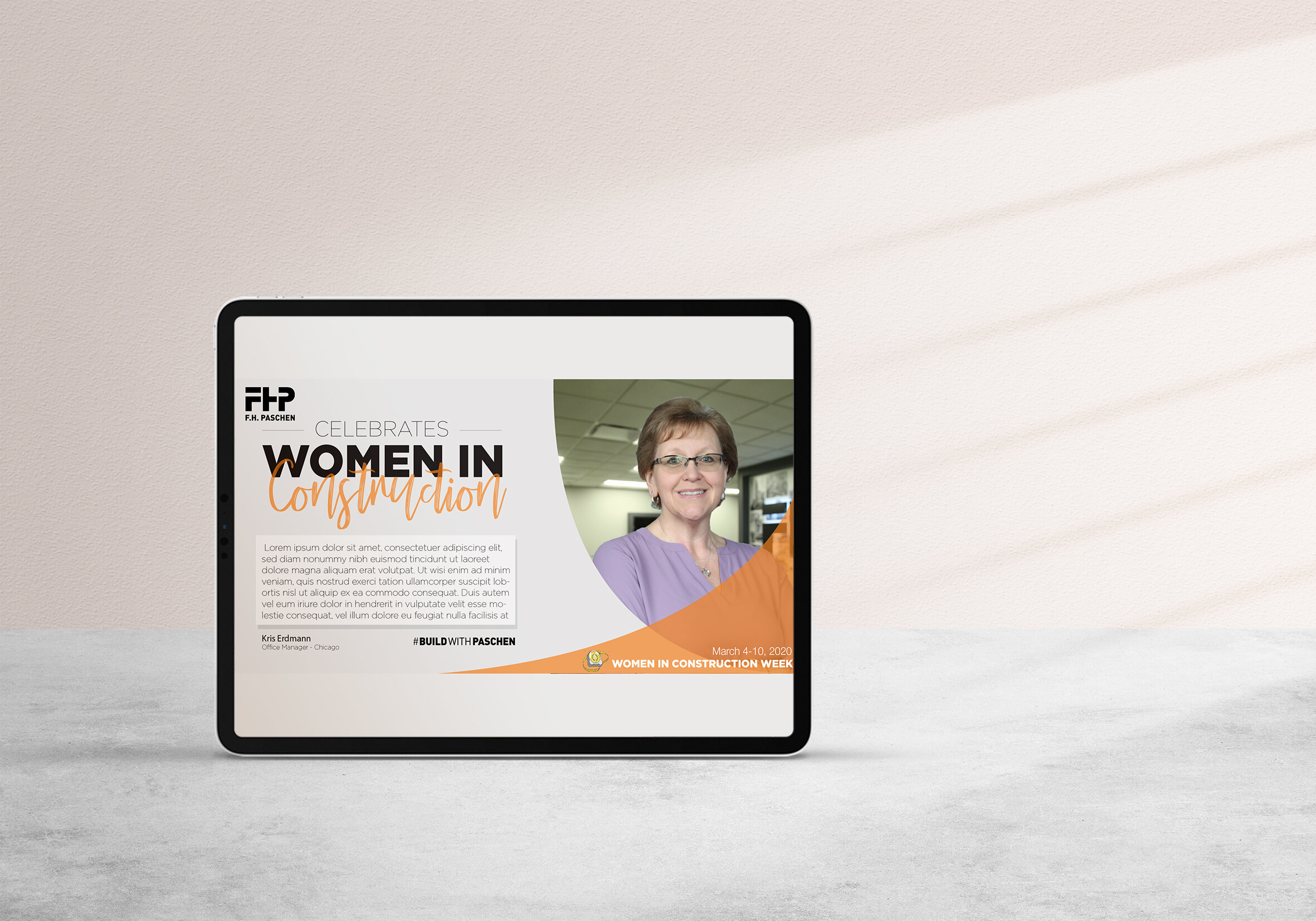 I design social media content for F.H. Paschen