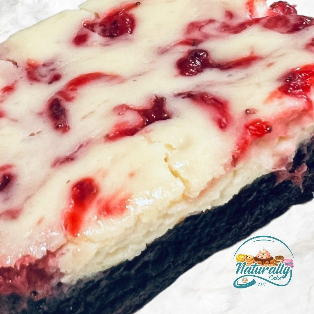 Strawberry Swirl Cheesecake Brownie
