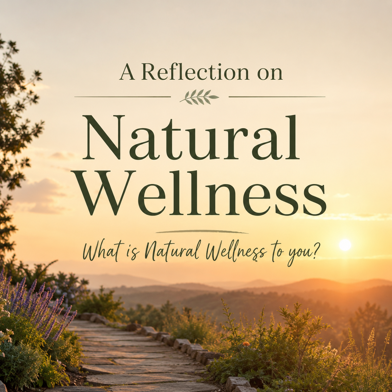 A Reflection on Natural Wellness