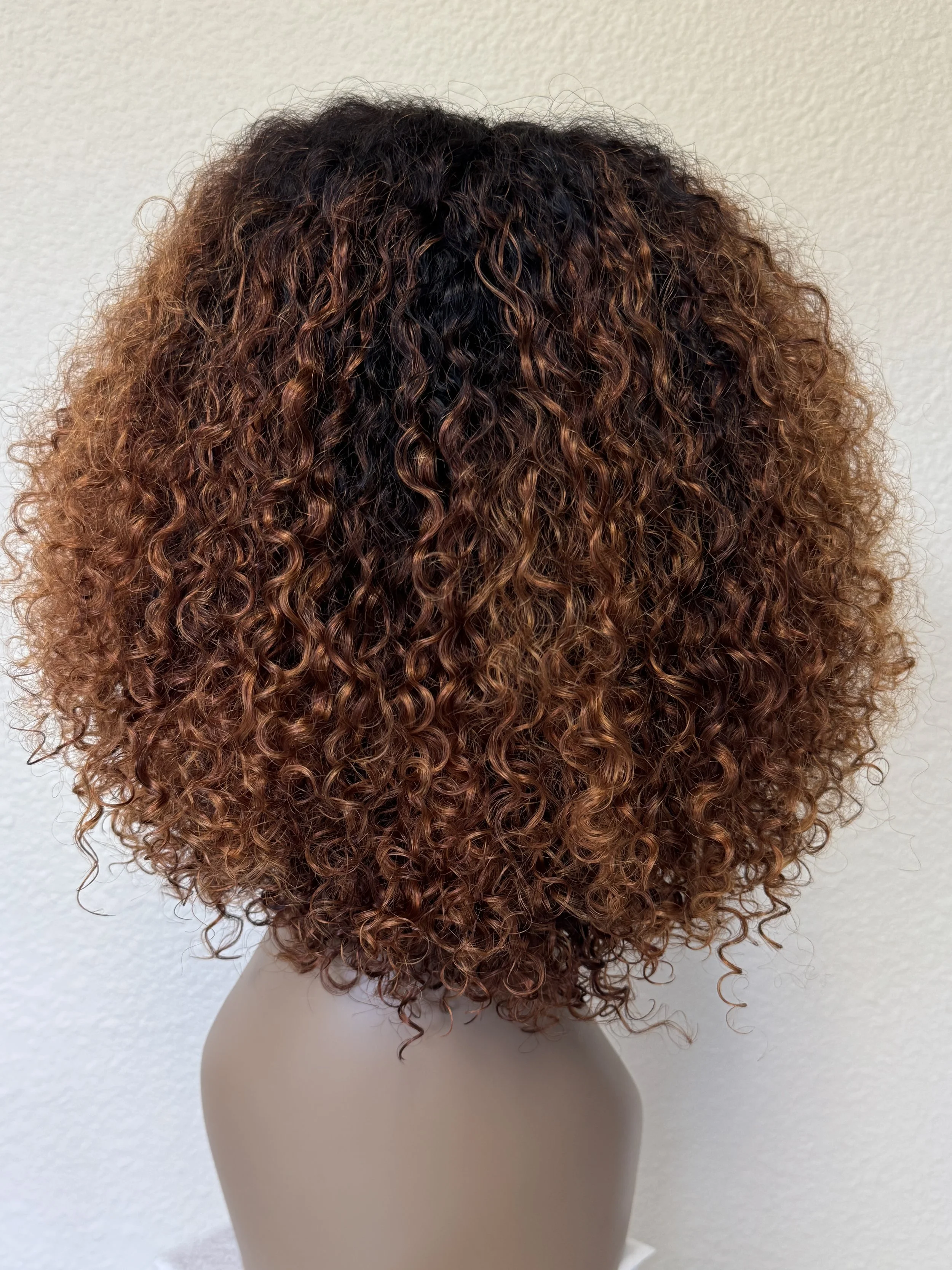 Back view of a Burmese curly full wig showing extra fullness and warm 1B/30 fall color.JPG