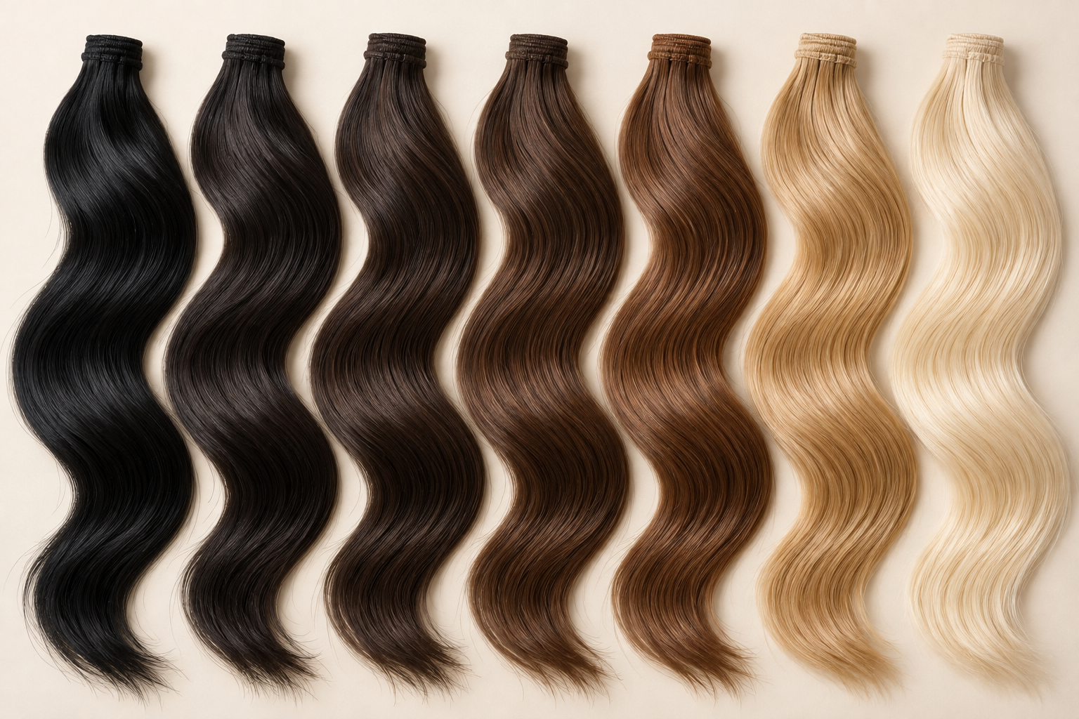 What Do Wig and Hair Extension Color Numbers Mean?