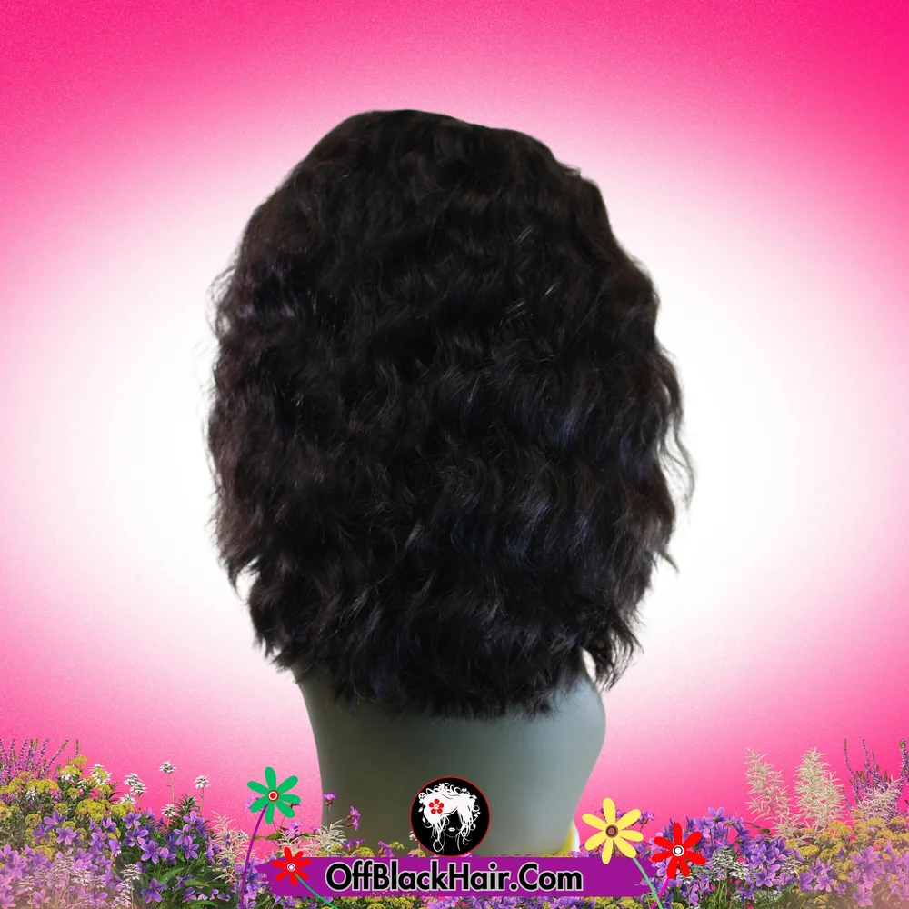 I — OFF BLACK HAIR WIGS display picture 1