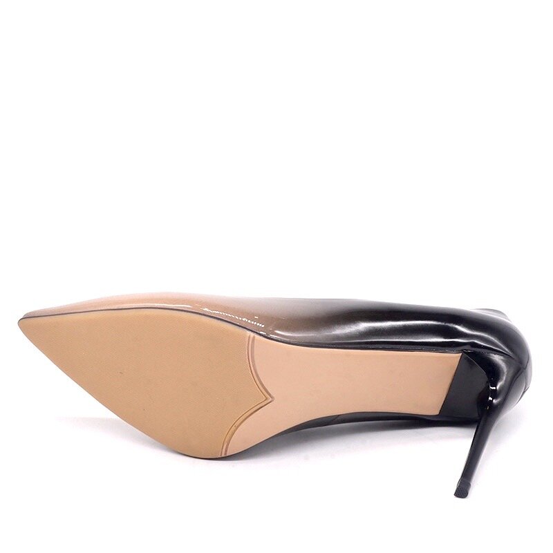 Buy Best Black and Tan Fade Heels Online | Widefeet Comfort
