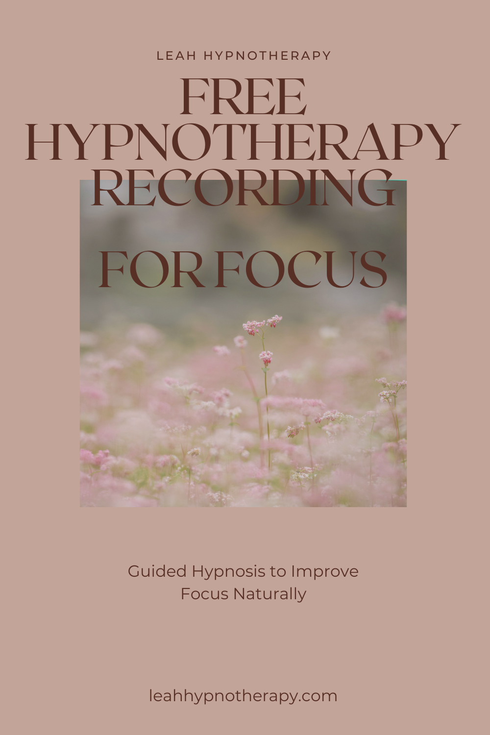 Free Recording: Hypnotherapy for Focus