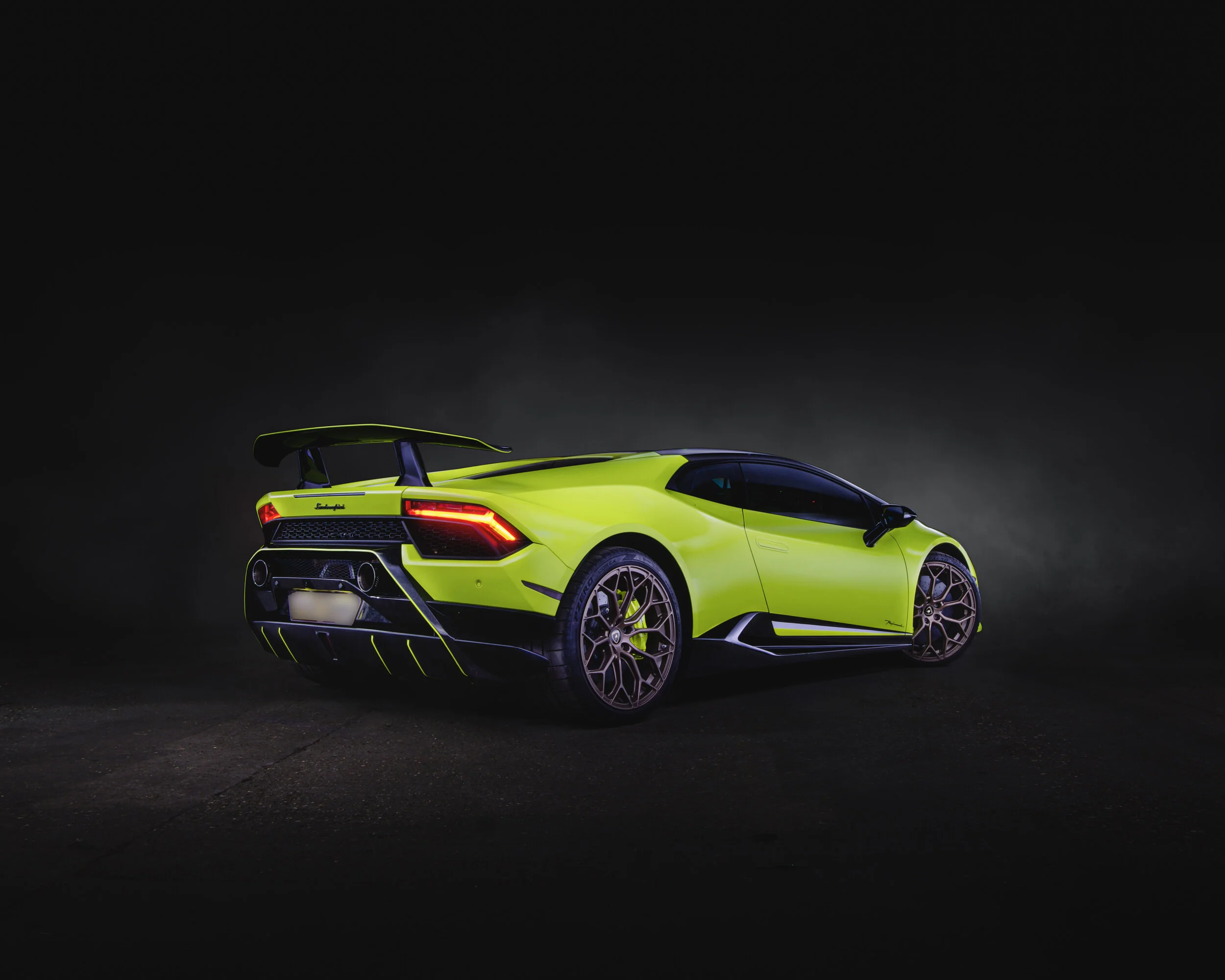 Lamborghini at The Auto Sanctuary studio in Ringwood