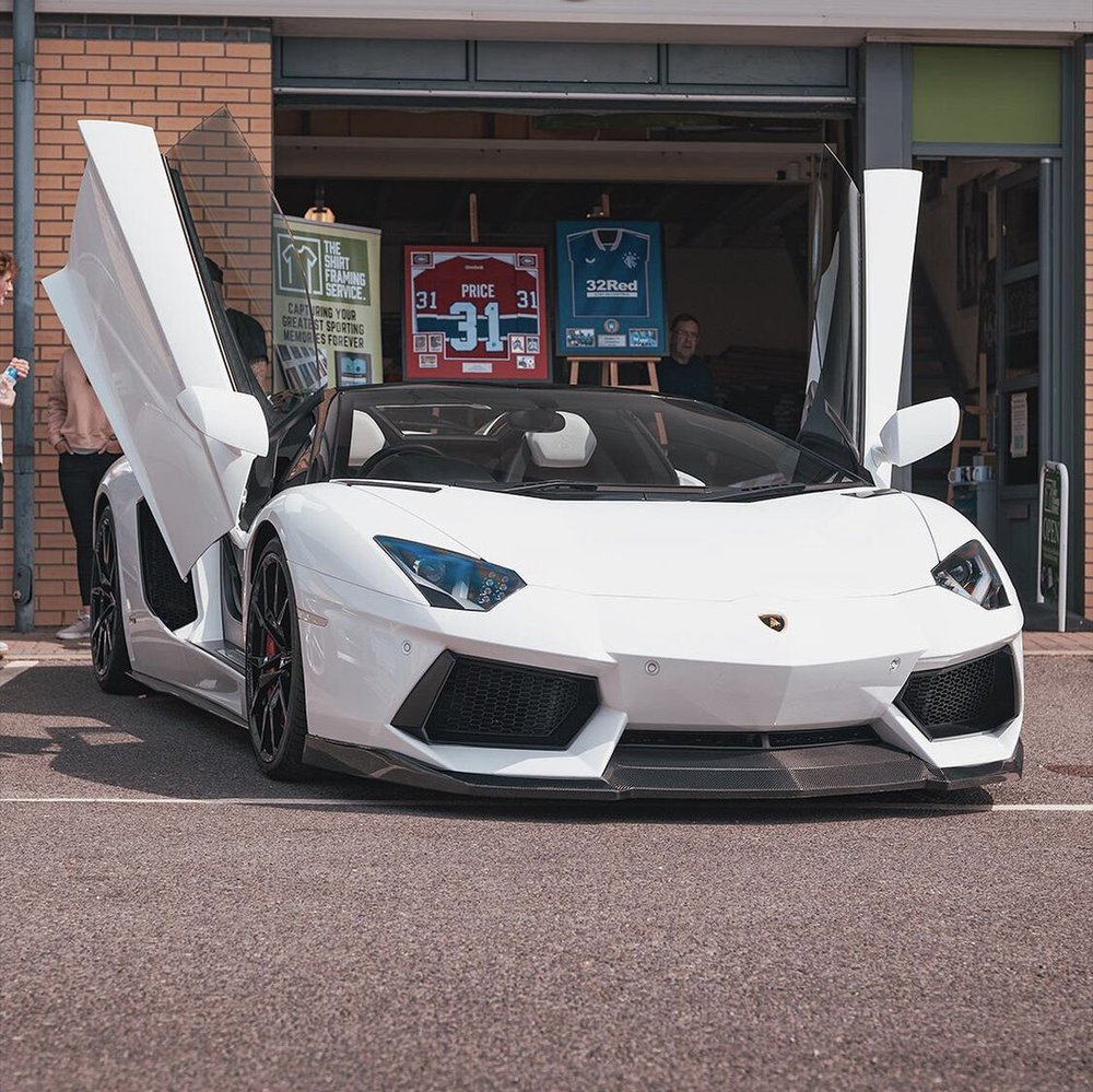 White Aventador — full PPF