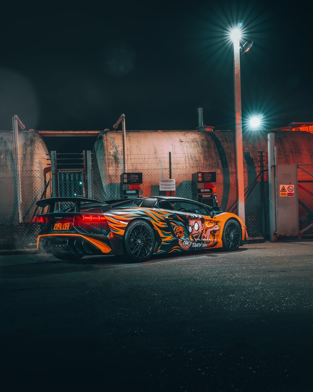 Aventador SV — custom wrap