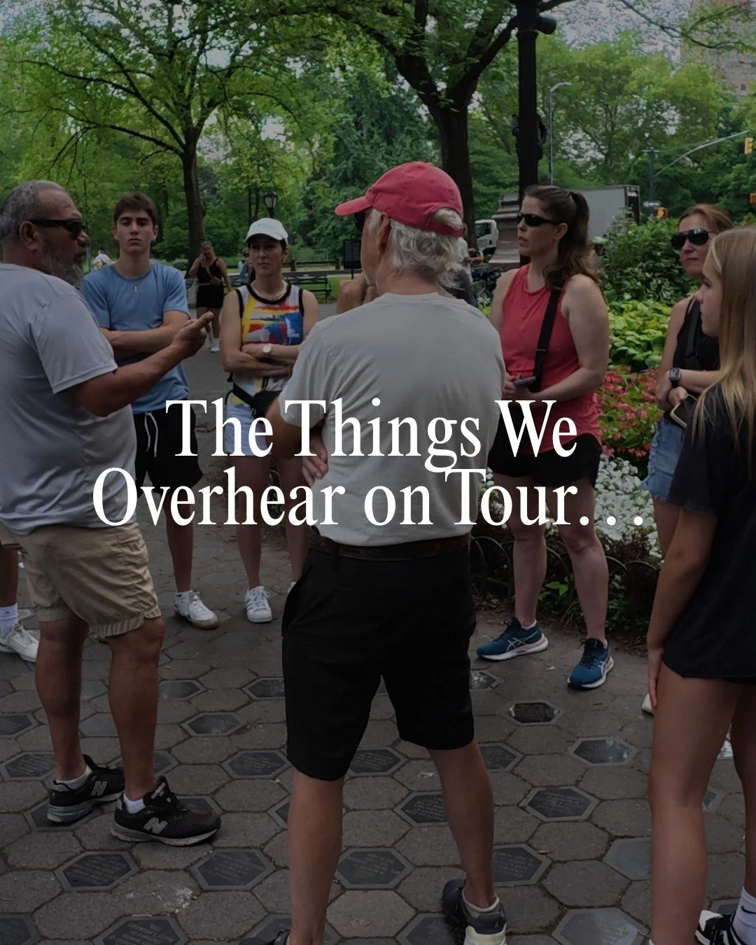 The Things We Overhear on Tour&hellip;

We hear a lot of funny things while riding through Central Park &mdash; but these might be our favorites 👇
1️⃣ &ldquo;Wait&hellip; this is ALL in Central Park?!&rdquo; 😳
2️⃣ &ldquo;Are we still in New York or