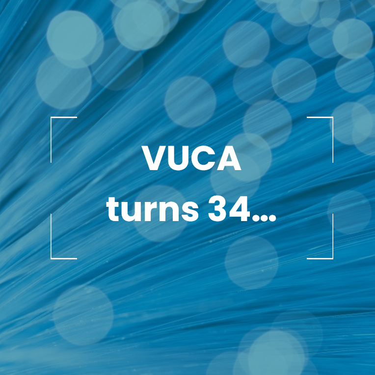 VUCA turns 34… 