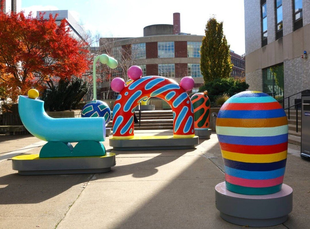 &quot;Lumpy Notes&quot; by Chiaozza

These curvy, tactile lumps appeared in a plaza at Northeastern University in Boston, inviting people to clamber over them on their way from one neighbourhood to another. We reckon it&rsquo;s probably the most fun 