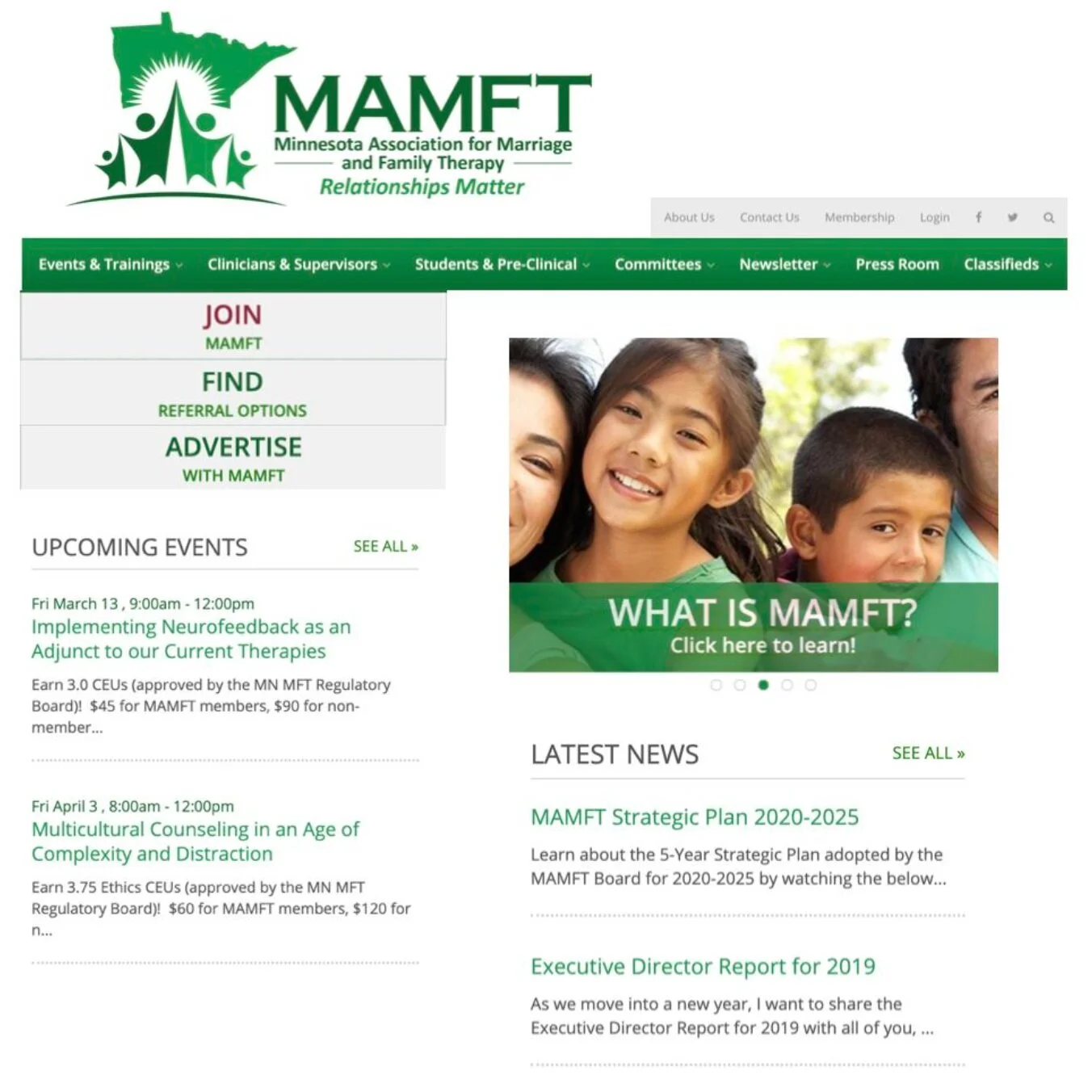 Proposed redesign of homepage