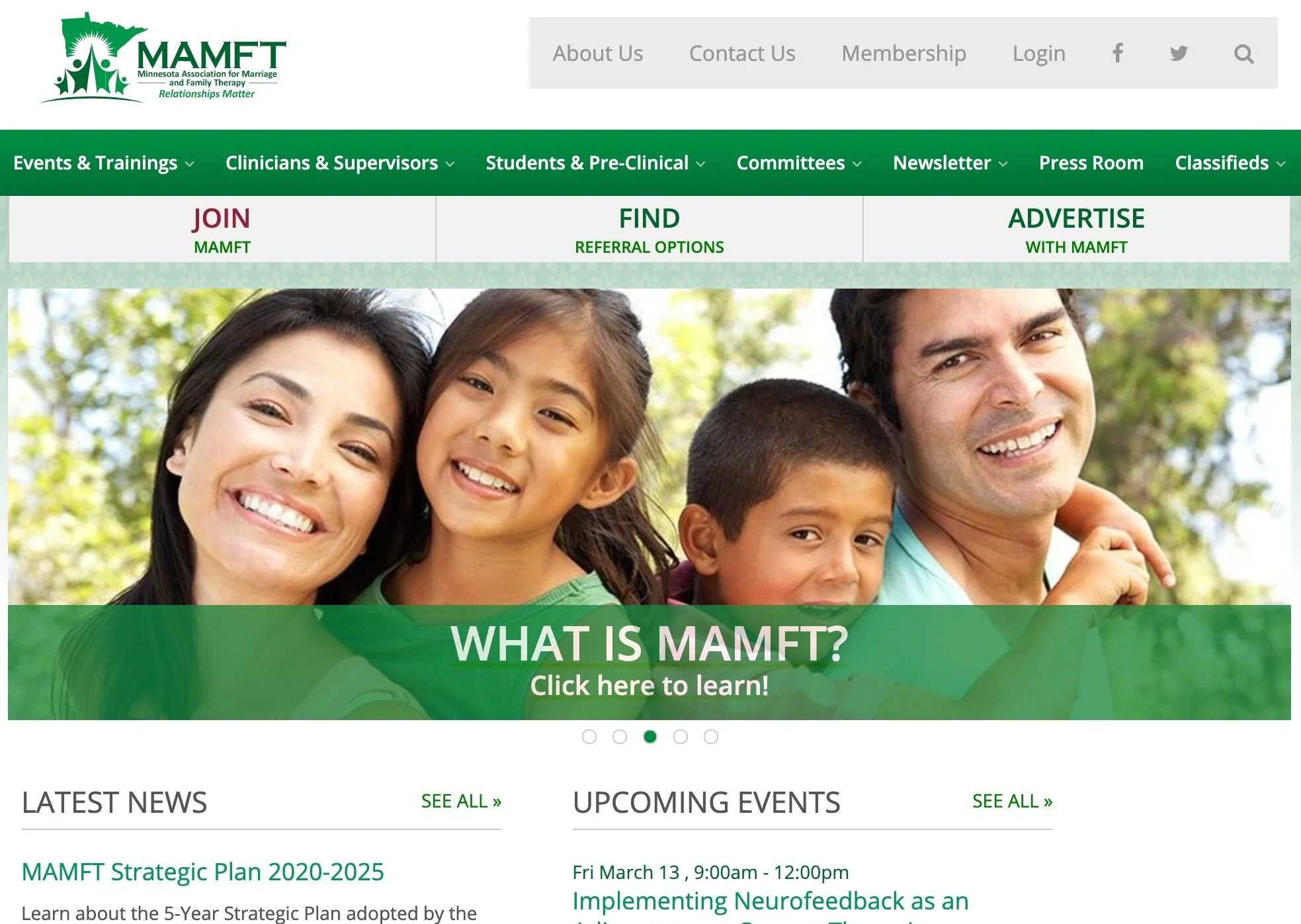 Original MAMFT Website