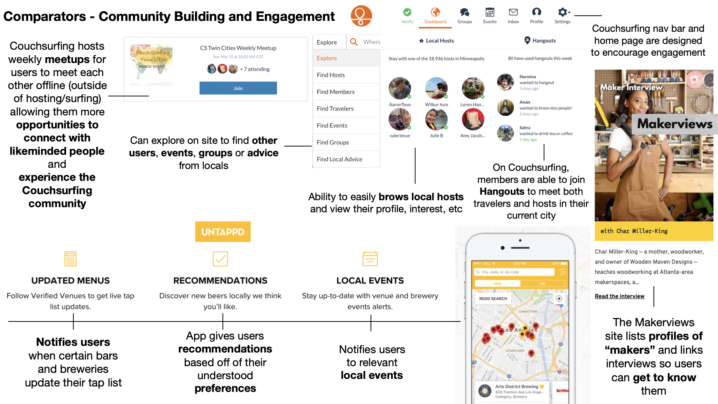 Comparator rapid research