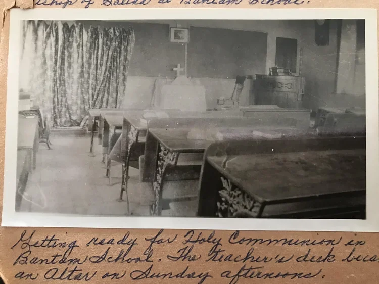 1918 -
On May 20, 1918, the stone schoolhouse was demolished by a tornado and a frame school built and destroyed two years later by a tornado. Lives, farm dwellings and animals lost. Another frame school was built and services continued on Sunday
