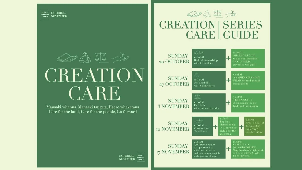 Engaging with the topic of Creation Care in church