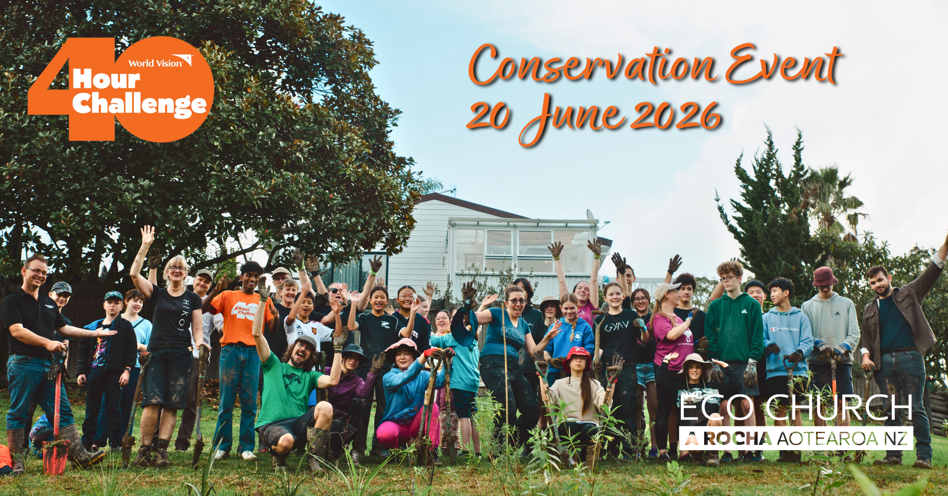 Auckland: A Rocha-World Vision 40 Hour Challenge Conservation Event
