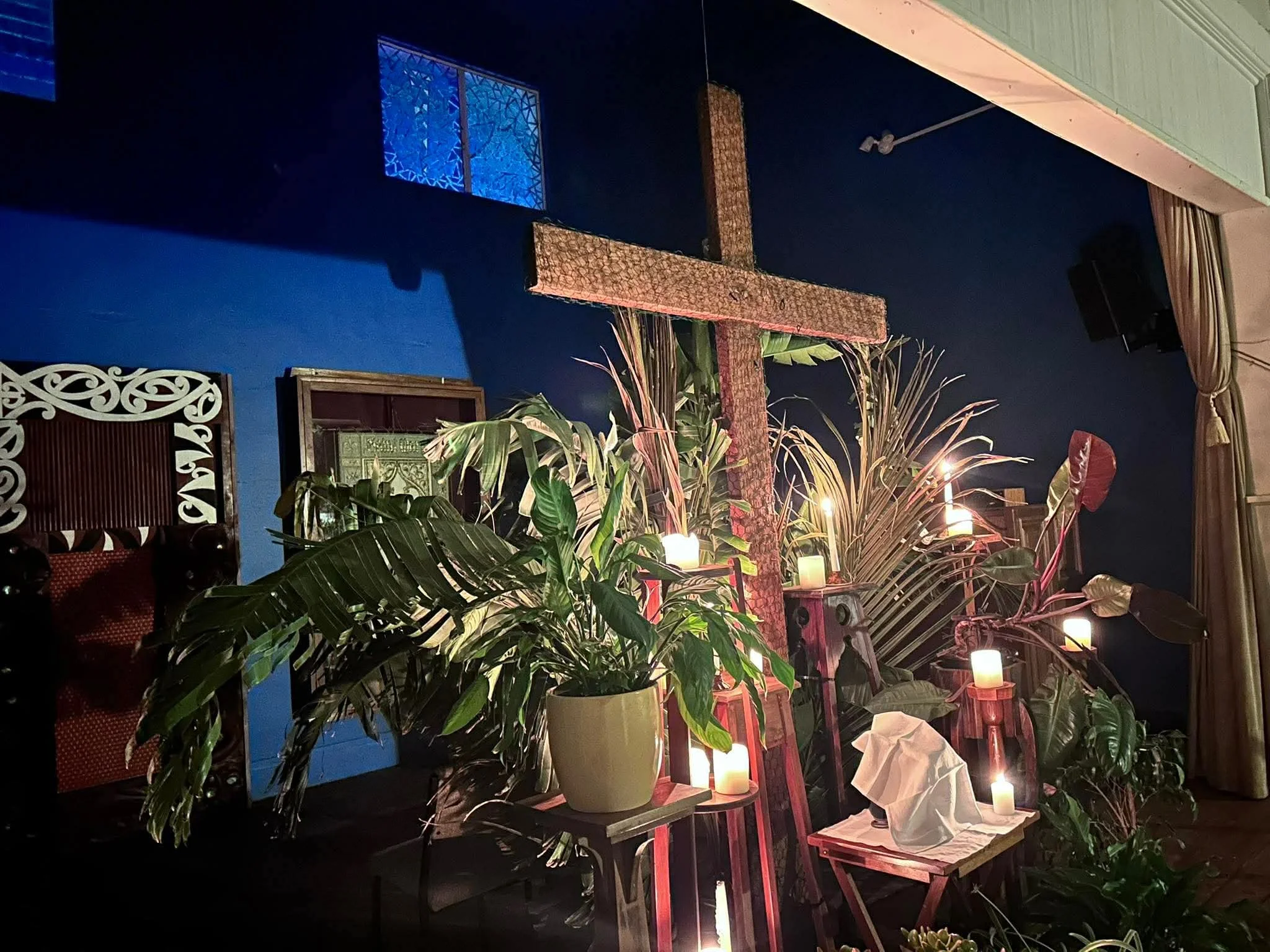 Flowering of the Cross at Taranaki Cathedral