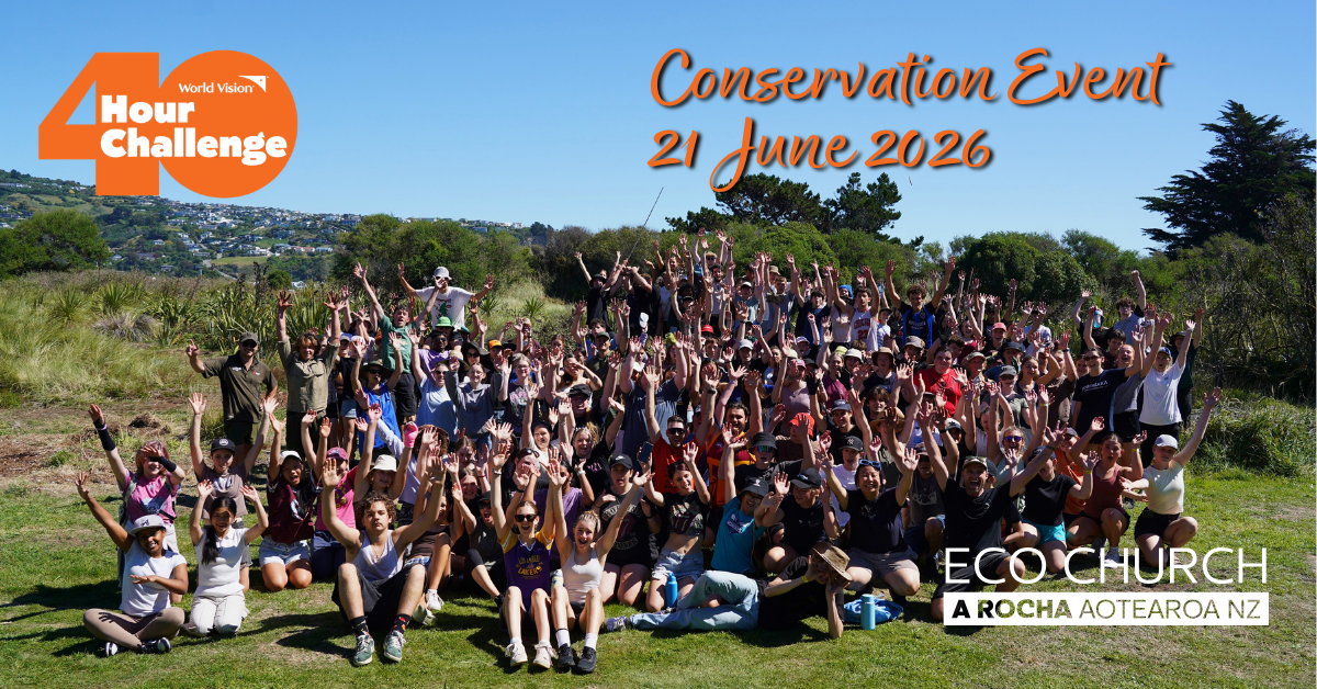 Christchurch: A Rocha-World Vision 40 Hour Challenge Conservation Event