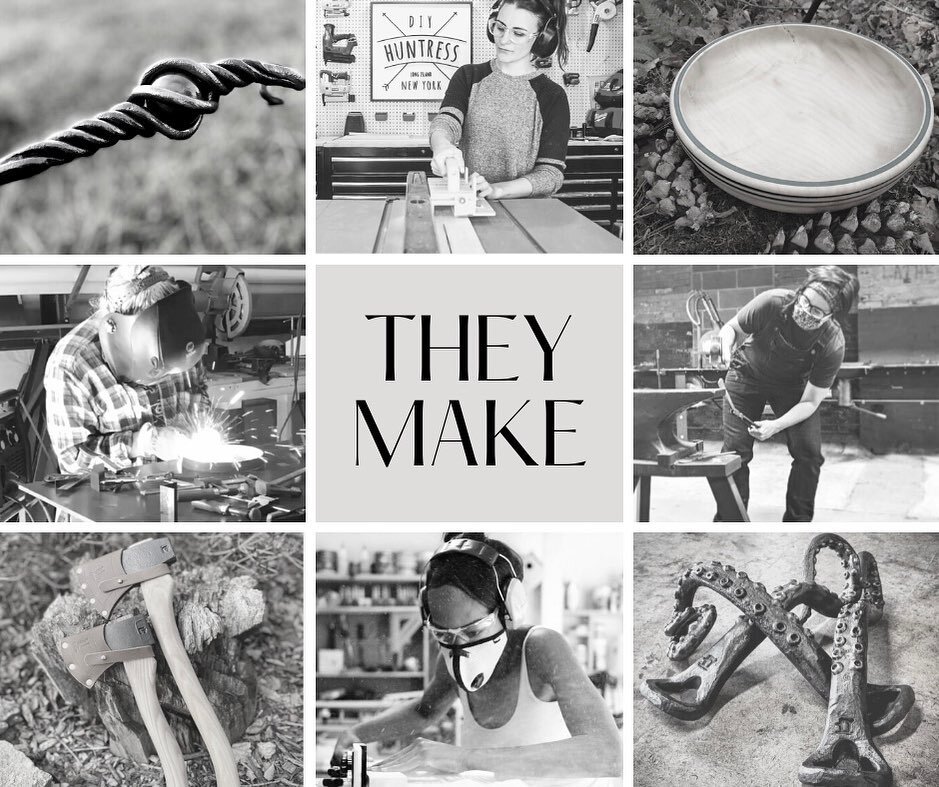 @andtheymake is an online community that showcases just about every form of creating. Anyone can discover makers &amp; artists, find maker-related events to attend, and learn how to make &amp; create things by watching Highlights and Instagram TV ser