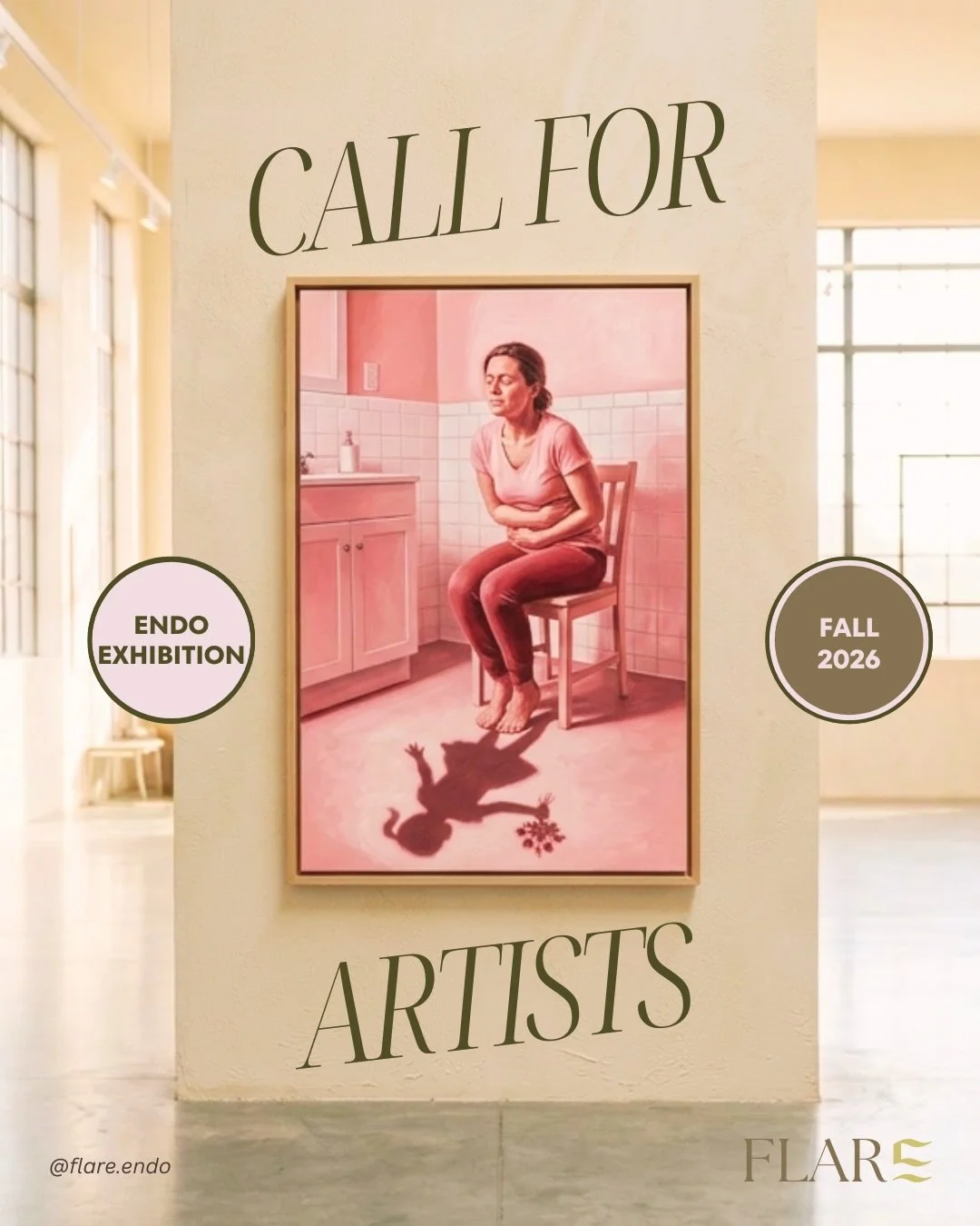 🎨🎗️If you&rsquo;re an artist and live with endometriosis, or care deeply for someone who does, this one&rsquo;s for YOU!

This is an invitation to take your invisible pain and let it have a voice, to connect with others living endometriosis, and to