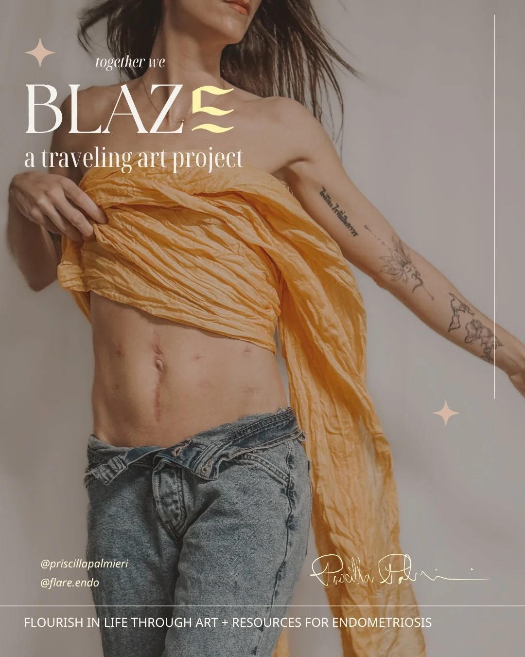 Something is starting💥&mdash; and it&rsquo;s all about reclaiming the word &ldquo;flare&rdquo; and turning it into something powerful instead of something we fear. 
✨BLAZE✨ a traveling photo + art project:

The idea is simple but really meaningful: 