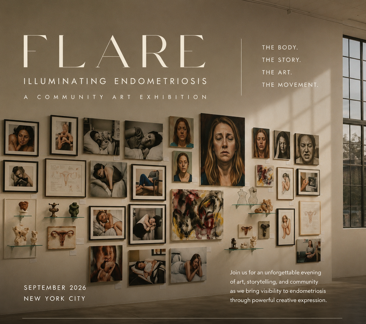 Available for purchase soon: FLARE Exhibition Ticket