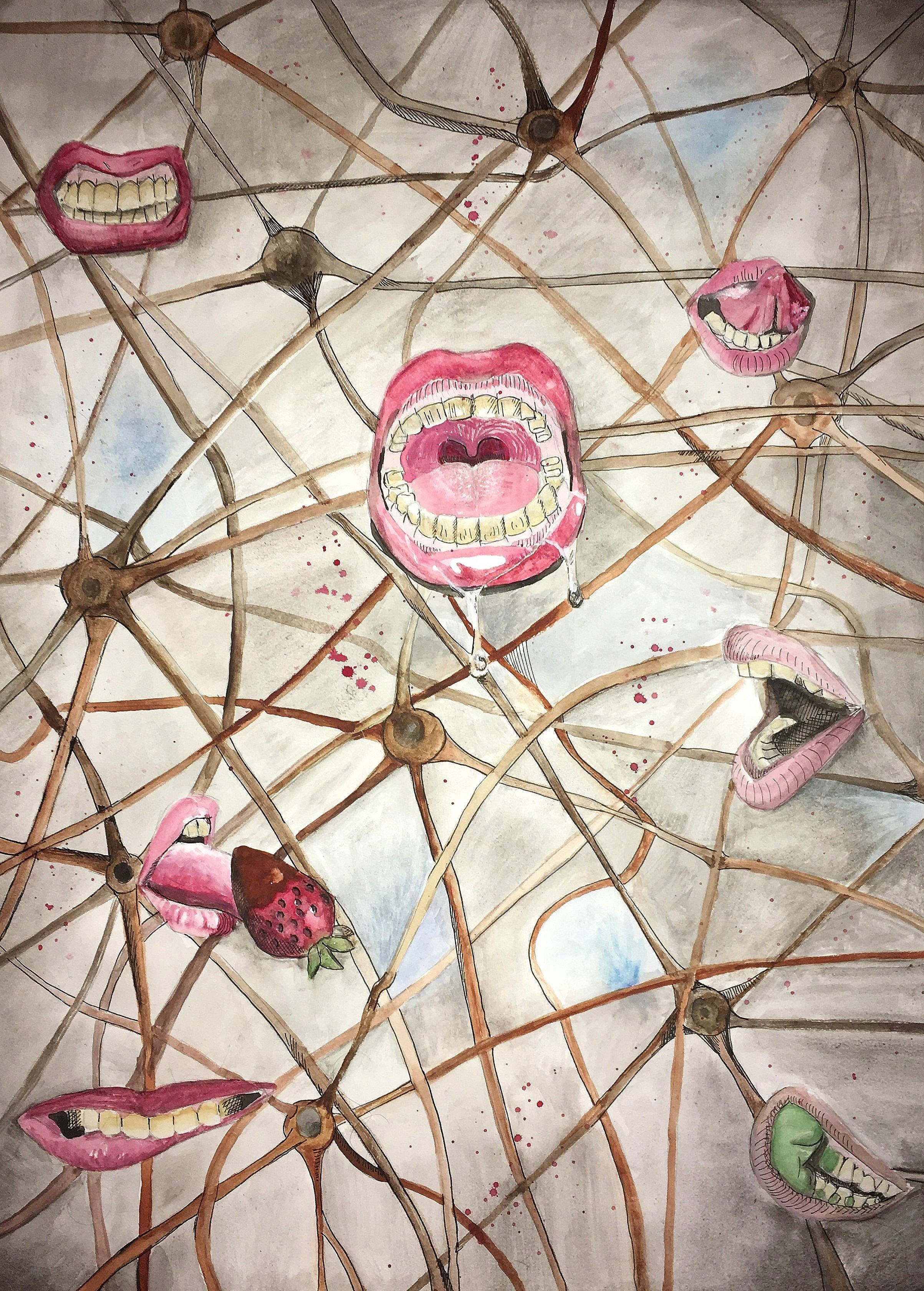 Watercolor and Ink