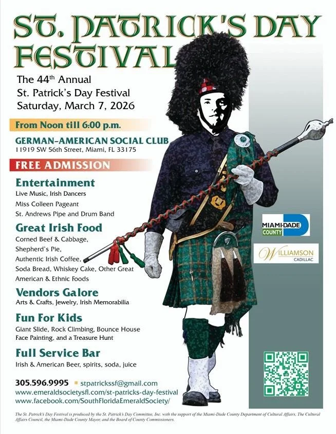 THE 44th ANNUAL ST. PATRICK’S DAY FESTIVAL