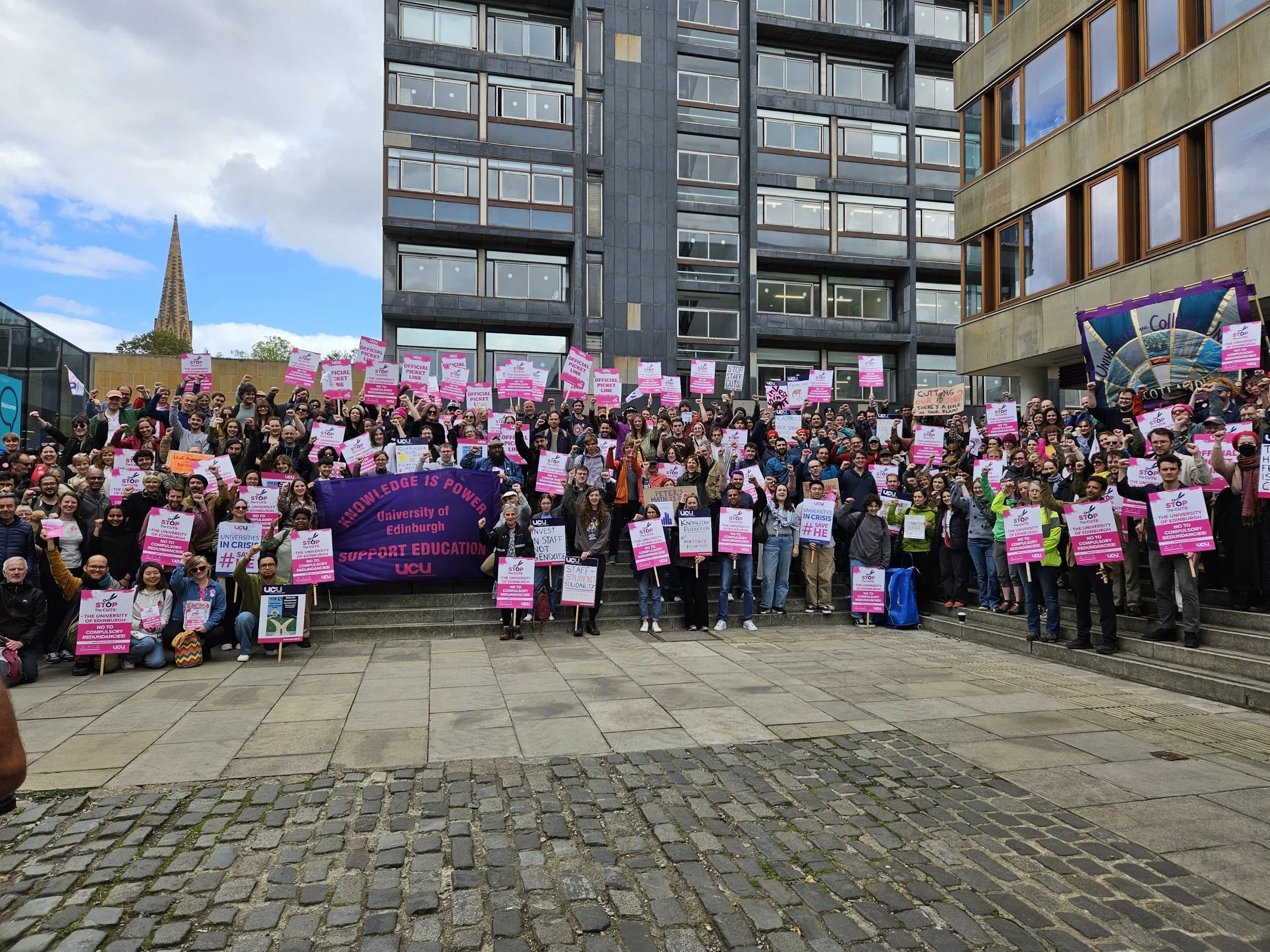 Five-week strike at Edinburgh University at start of new academic term