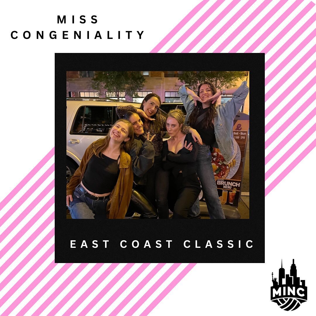 Congrats to our East Coast Classic Miss congeniality queens! 🥂🩷